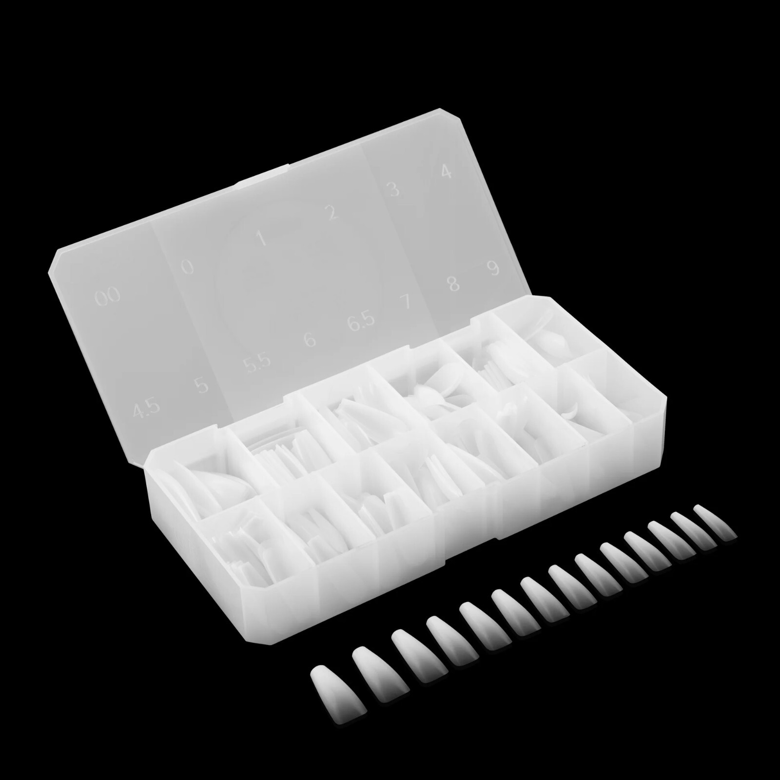 Apres Gel-X Ombre Sculpted Coffin Long (Box of 210 Tips)