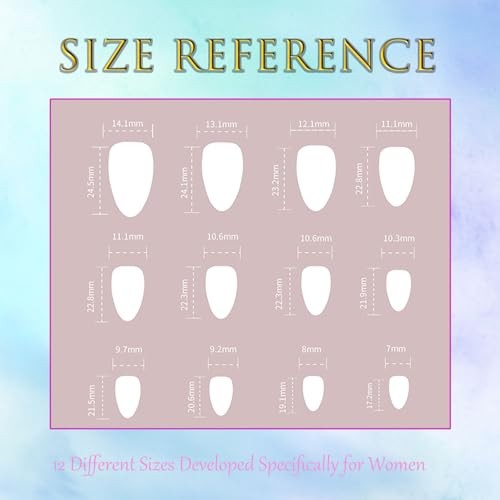 Medium Pink Almond Press on Nails – 3D Gold Stripes – White French