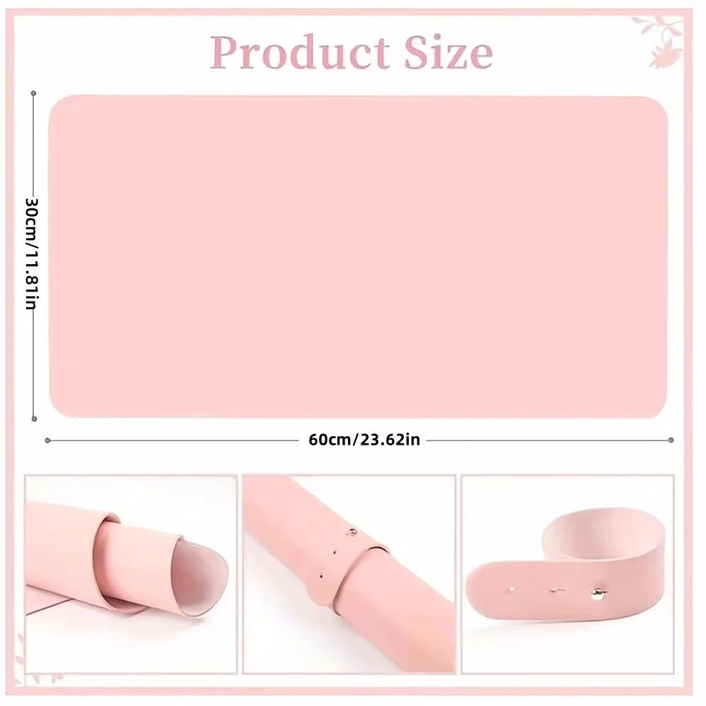 Hand Rest Pad – Foldable Nail Art Table Mat for Waterproof Use – Scratch