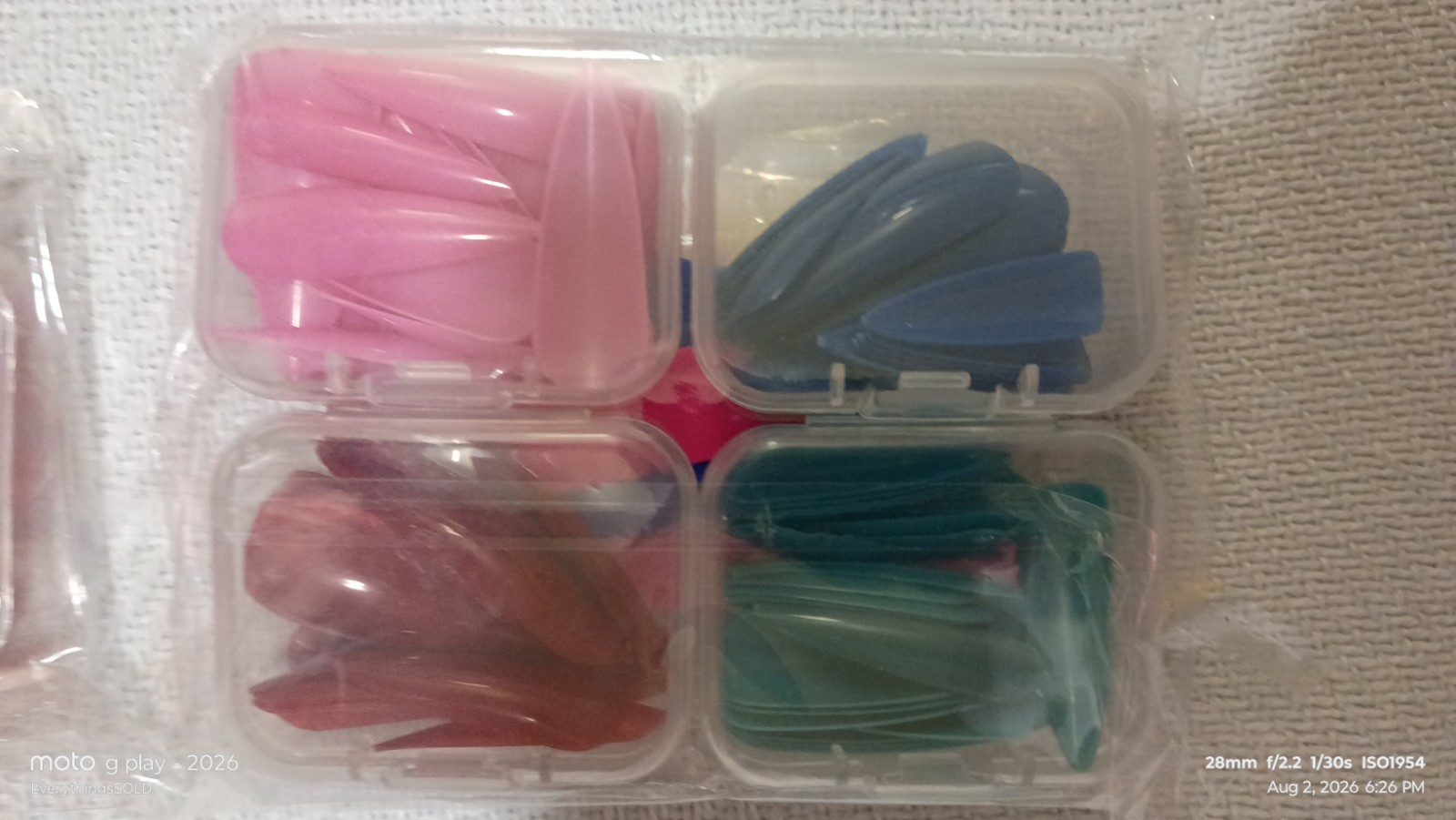Bulk Set All Different Size Press On Nails with Glue And Mini Files . NEW!