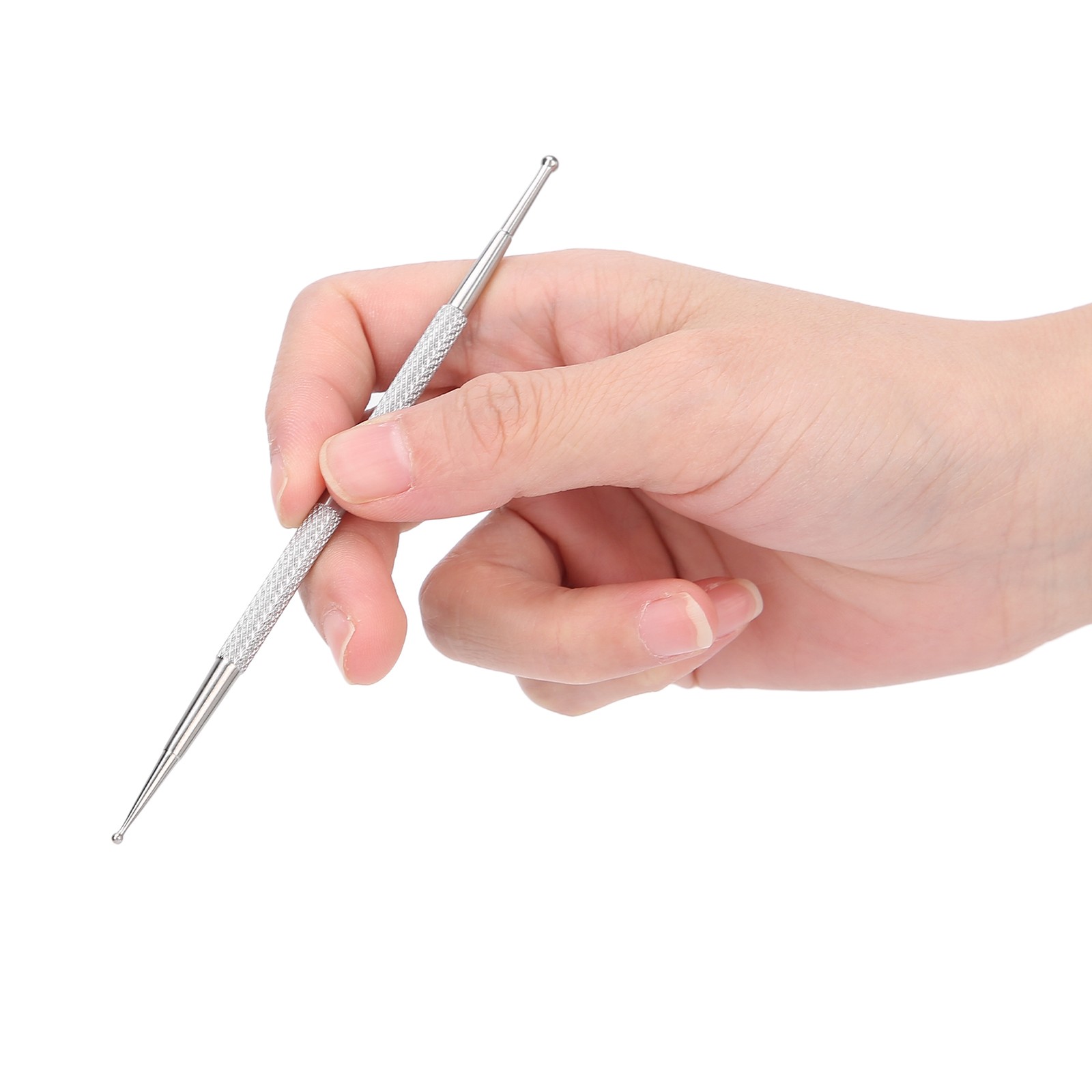 5pcs Double Head Nail Art Dotting Pen Stainless Steel Nail Painting Pen DIY Deco