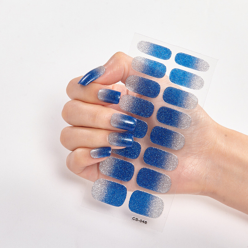 Nail Art Stickers Nail Stickers Scallion Powder Nail Stickers Nail Accessories