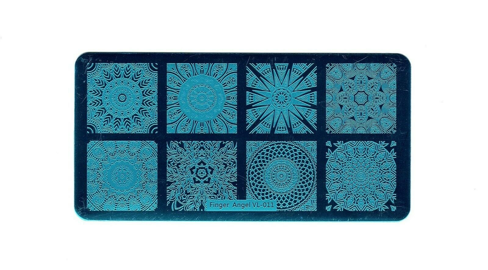 Nail Art Stamping Finger Angel V Series DIY Manicure Image Stamping Plate NEW
