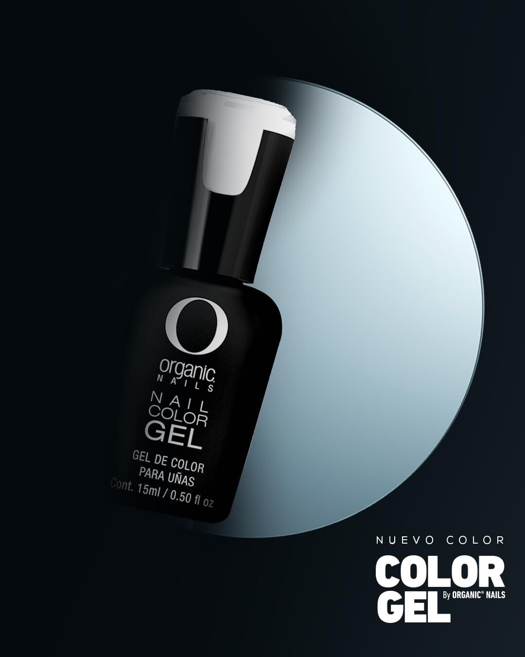 Color Gel MOON WHITE Organic nails Nails 15 ml