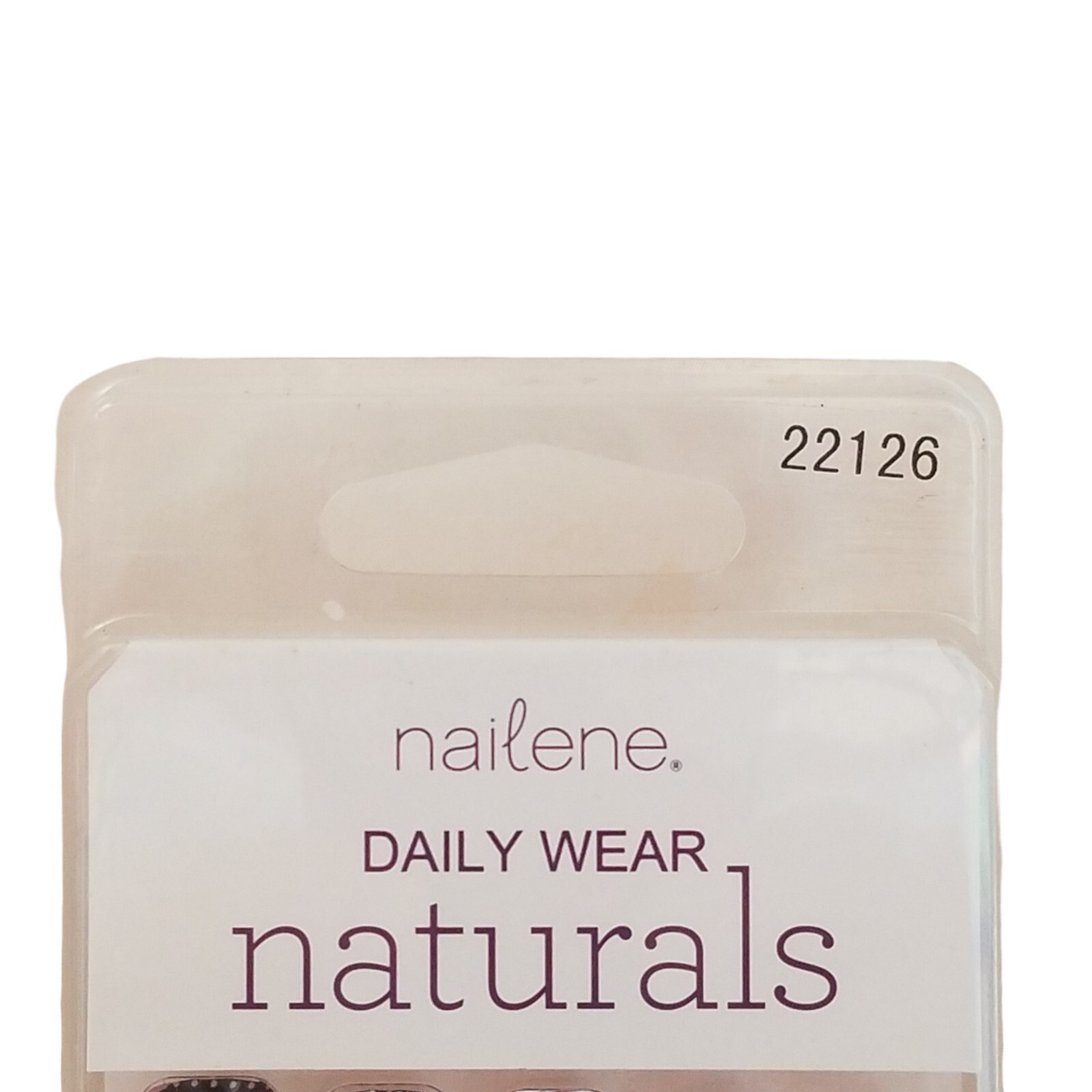Nailene DAILY WEAR NATURALS Active Length Salon Quality 24 Nails 22126 NO GLUE