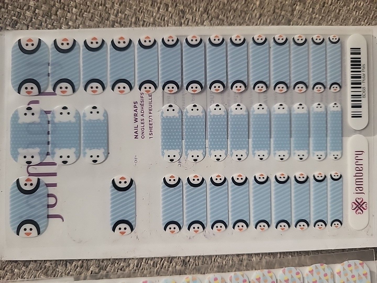 Jamberry Juniors Partials Lot