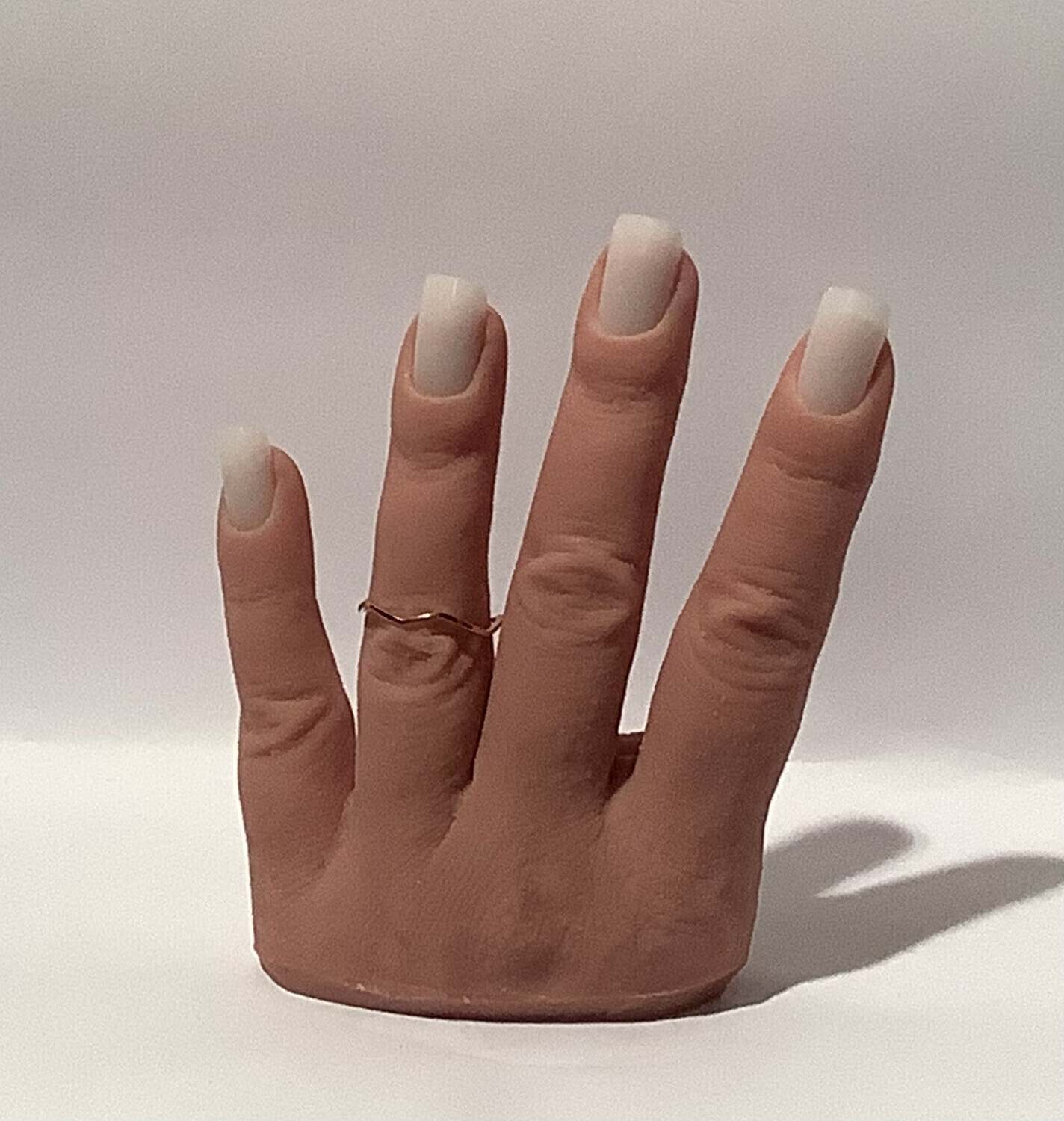 Practice Hand Nails, Fake Half Hand 4 – Normal Latina