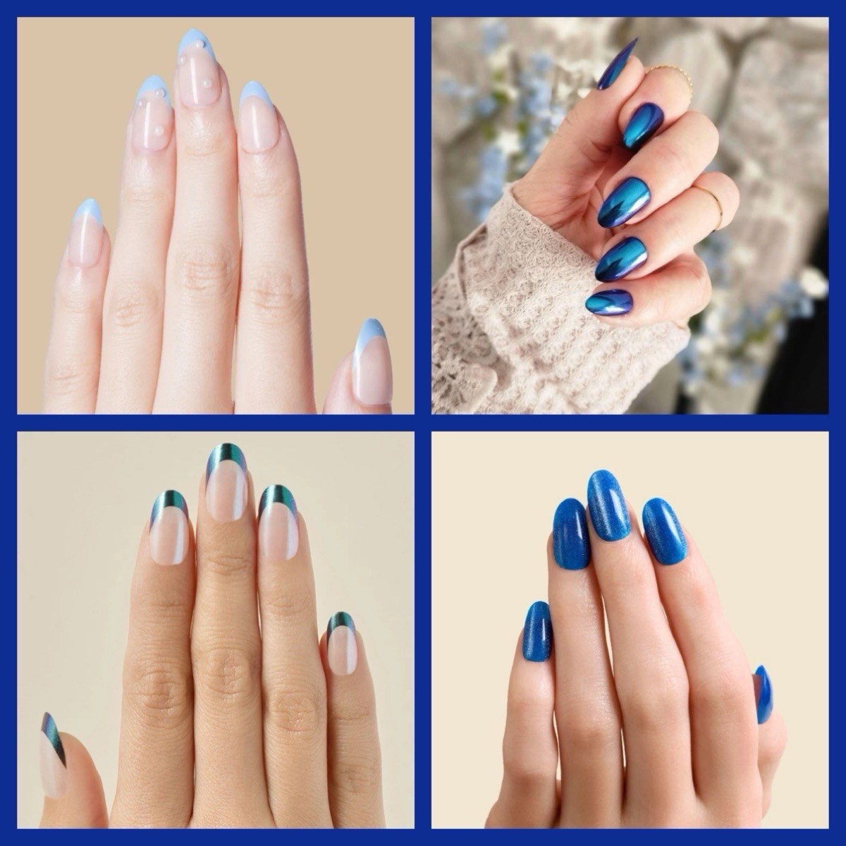 4 Sets Kleo Kolor Press On Gel Nails~Vert Jolie~Super Nova~Snowball Fight