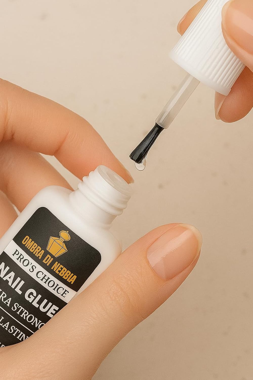 Ultra Strong Nail Glue 8ml Quick Dry Adhesive for Press On Acrylic Nails