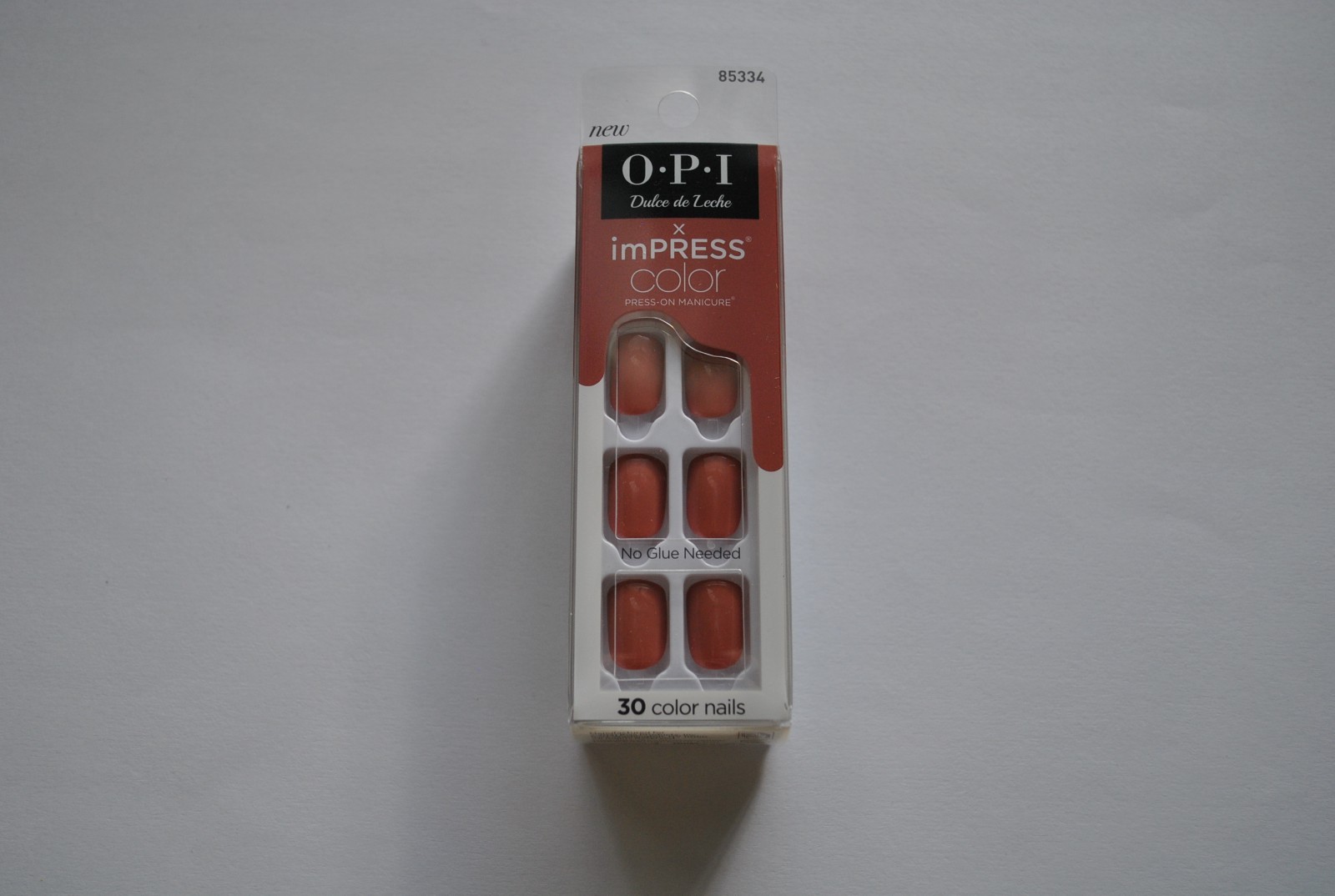 Impress Kiss x O.P.I. Color Press-on Manicure Nails – Dulce de Leche (1)