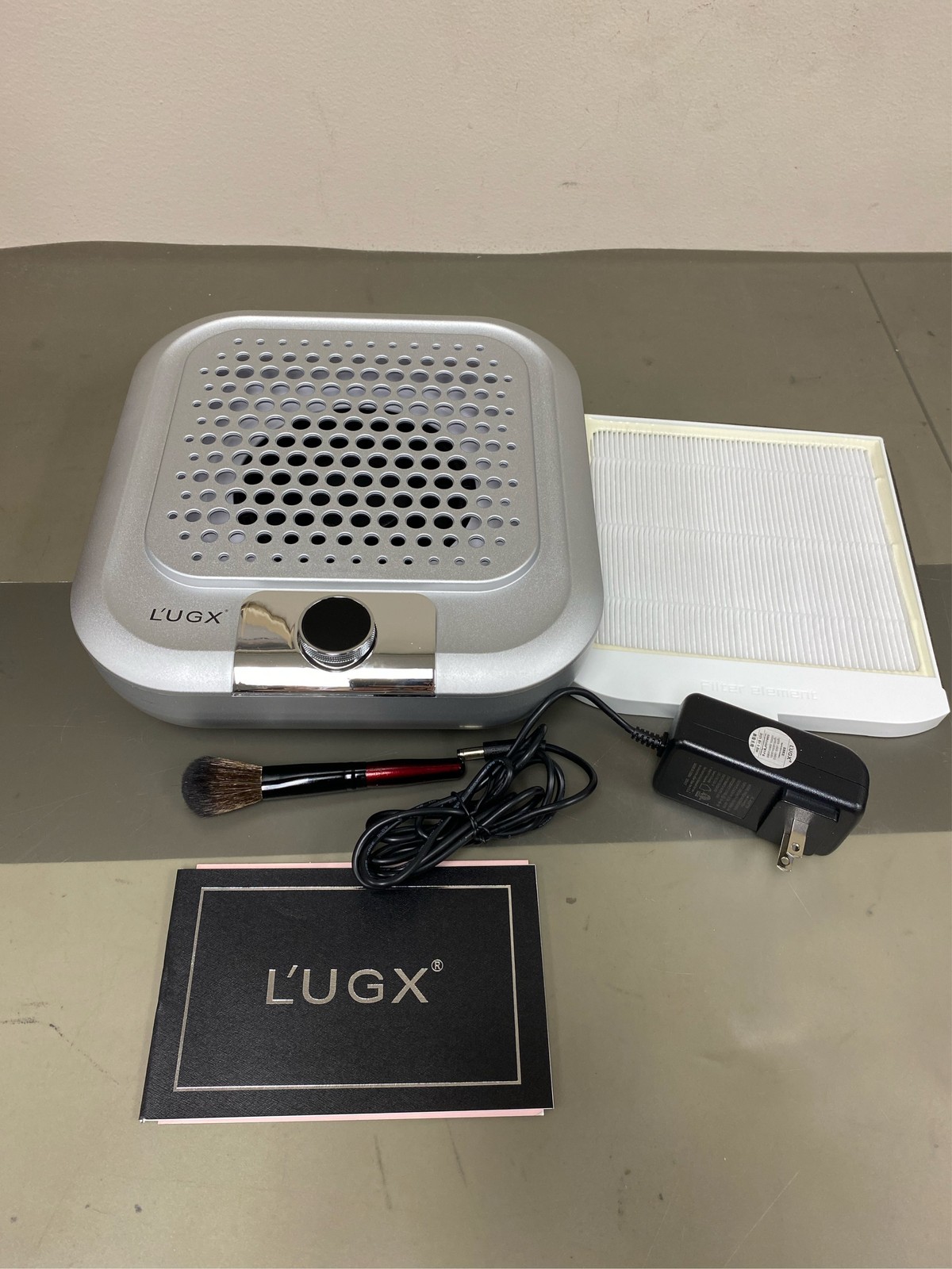 L’UGX Professional Nail Dust Collector for Acrylic Nails with 2 Reusable Filters