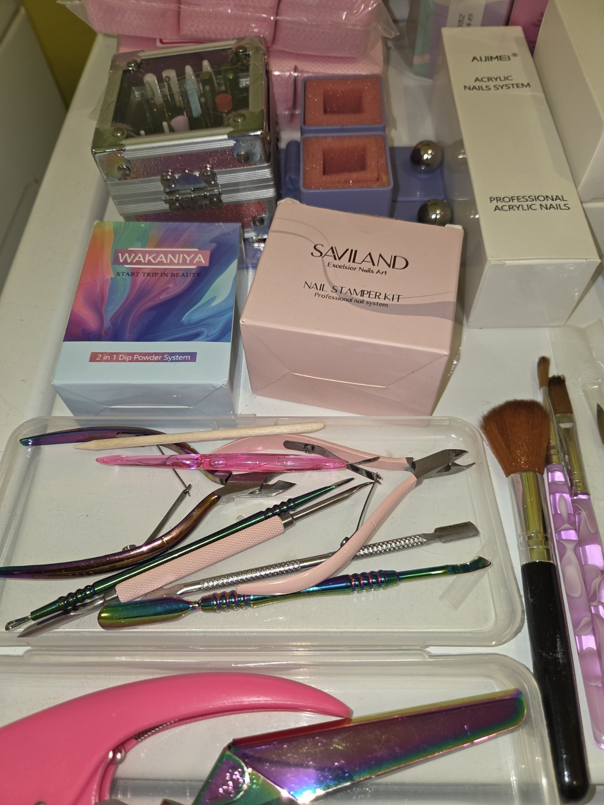 Complete Beginners Nail Salon Set. Everything A New Nail Technician Could Want.