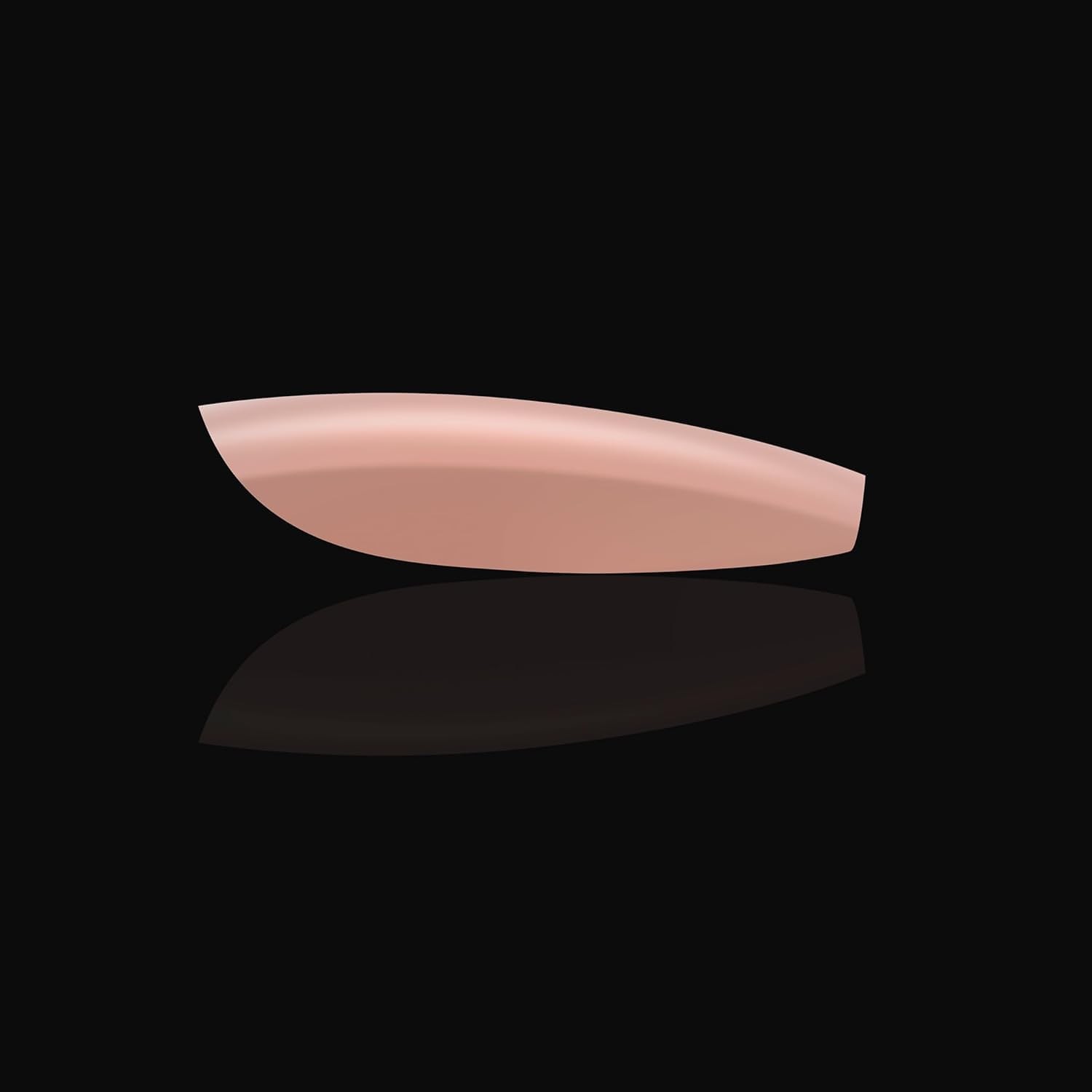 Natural Coffin Gel X Nail Tips 150 Pieces Comfortable Lightweight Natural Look