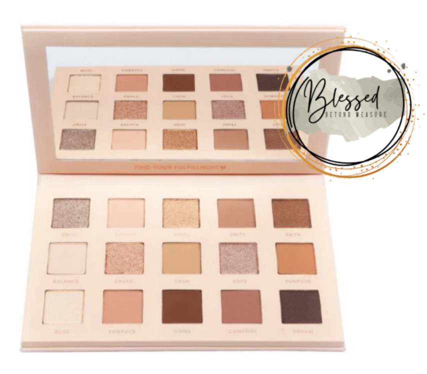 Red Aspen-NEW-FULFILLED Eye Shadow Palette-15 Shades