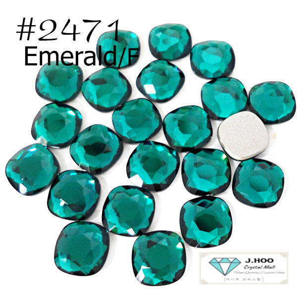 Swarovski 2471 Cushion Flat Back 10mm(4pcs)