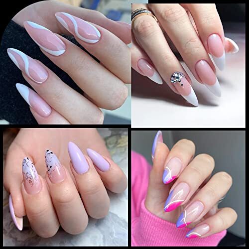 Dual Forms Poly Extension Gel Dual Forms 120pcs Dual Nail Forms with 12 Sizes