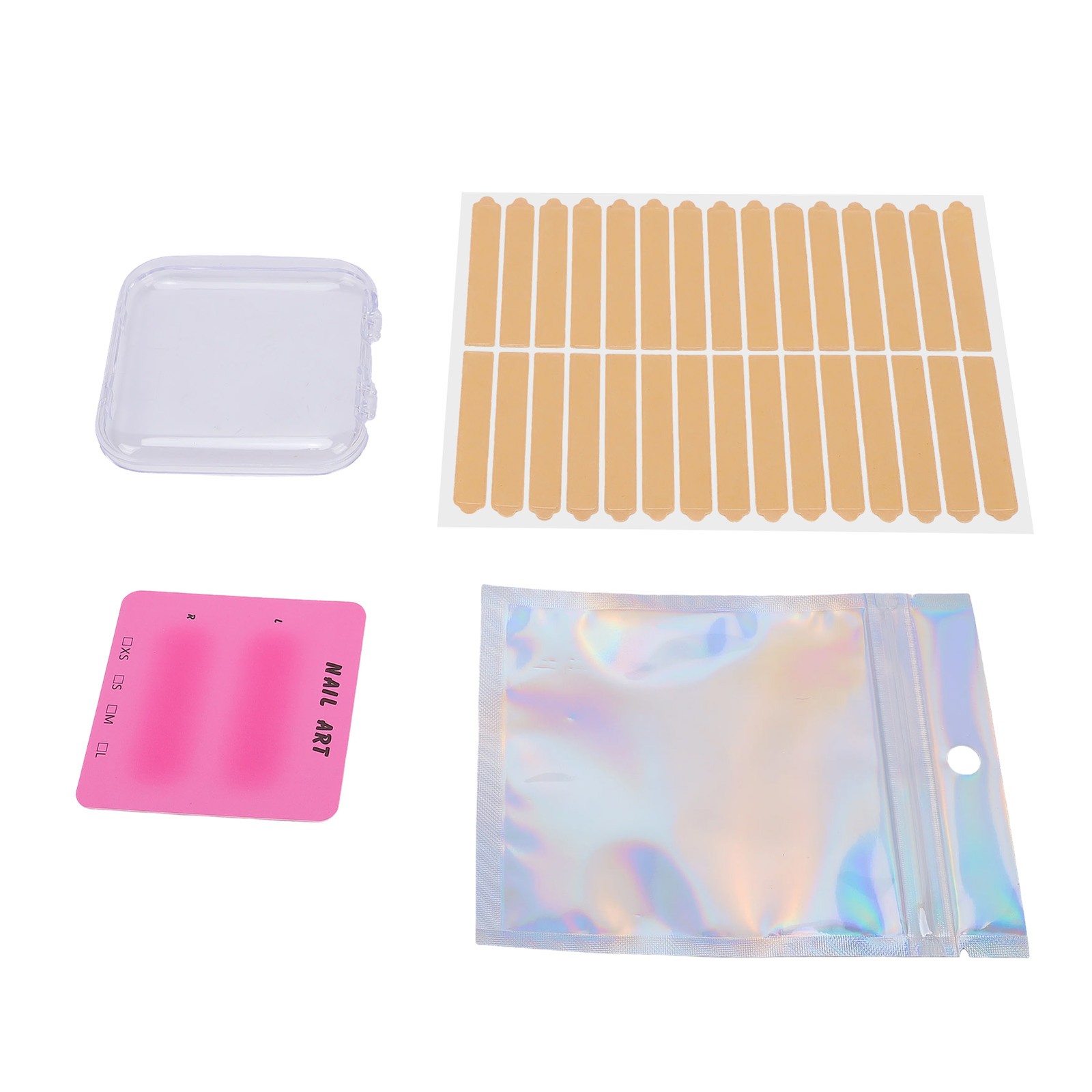 15 Sets Press On Nail Storage Boxes Dust Proof Thick Clear Fake Nail Display NEW