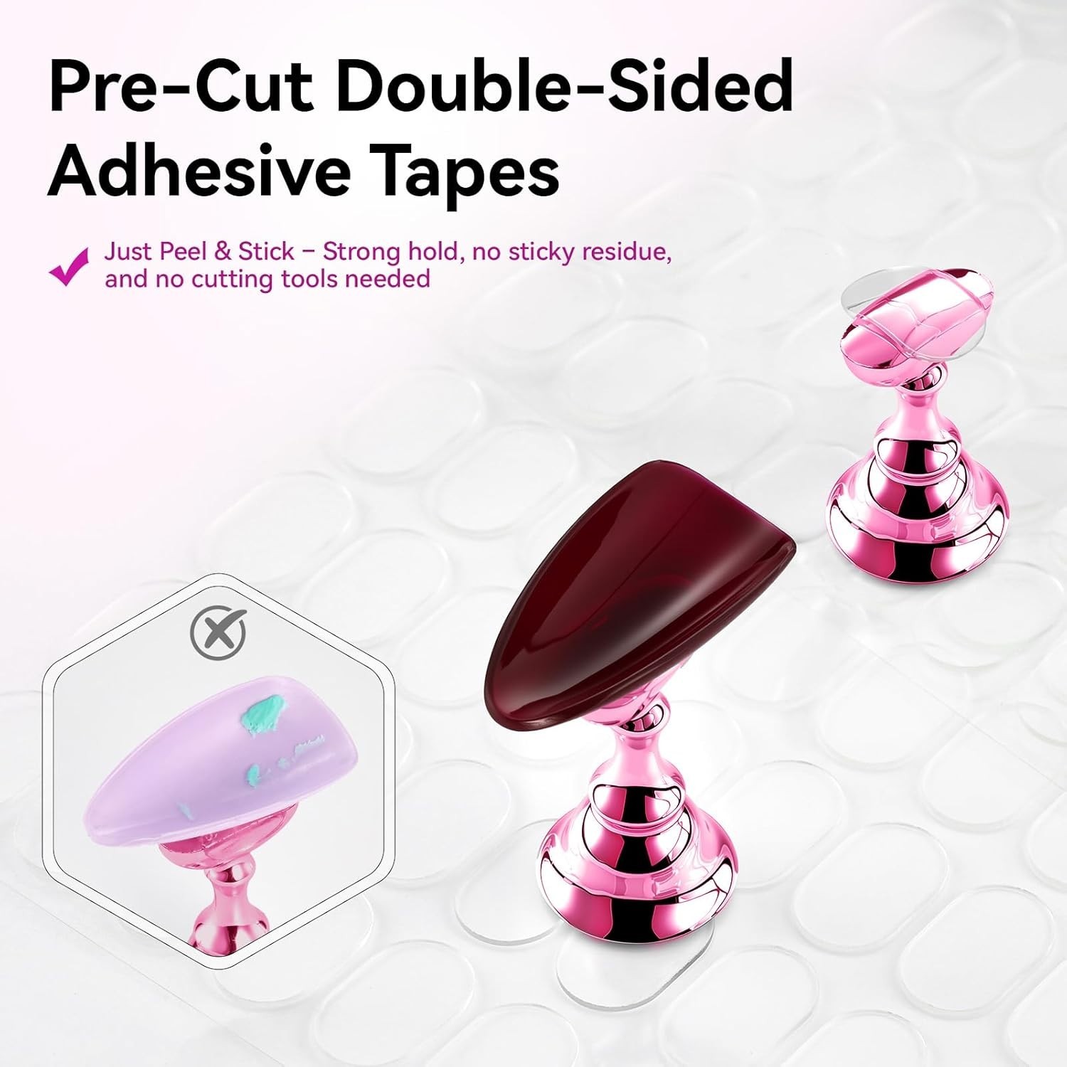 Beginner-Friendly Complete Nail Art Kit: 30 Almond Tips & Tools Included