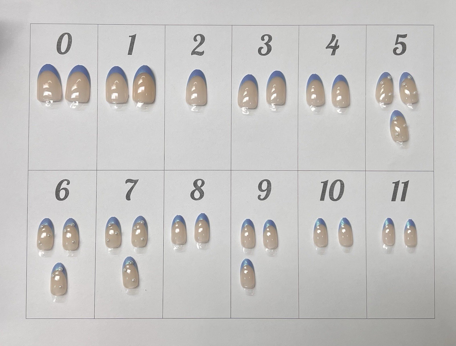 4 Sets Kleo Kolor Press On Gel Nails~Vert Jolie~Super Nova~Snowball Fight
