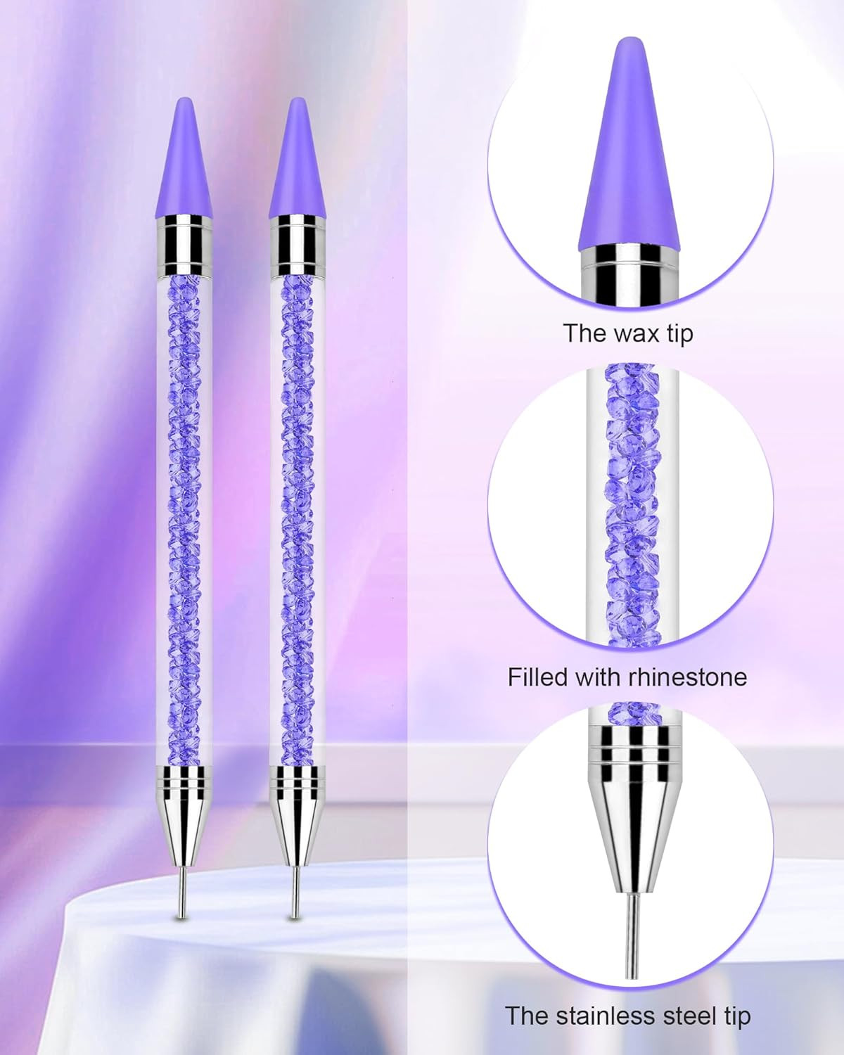 Rhinestone Picker Tool Set,Rhinestone Applicator Tool,Rhinestone Picker Dotting