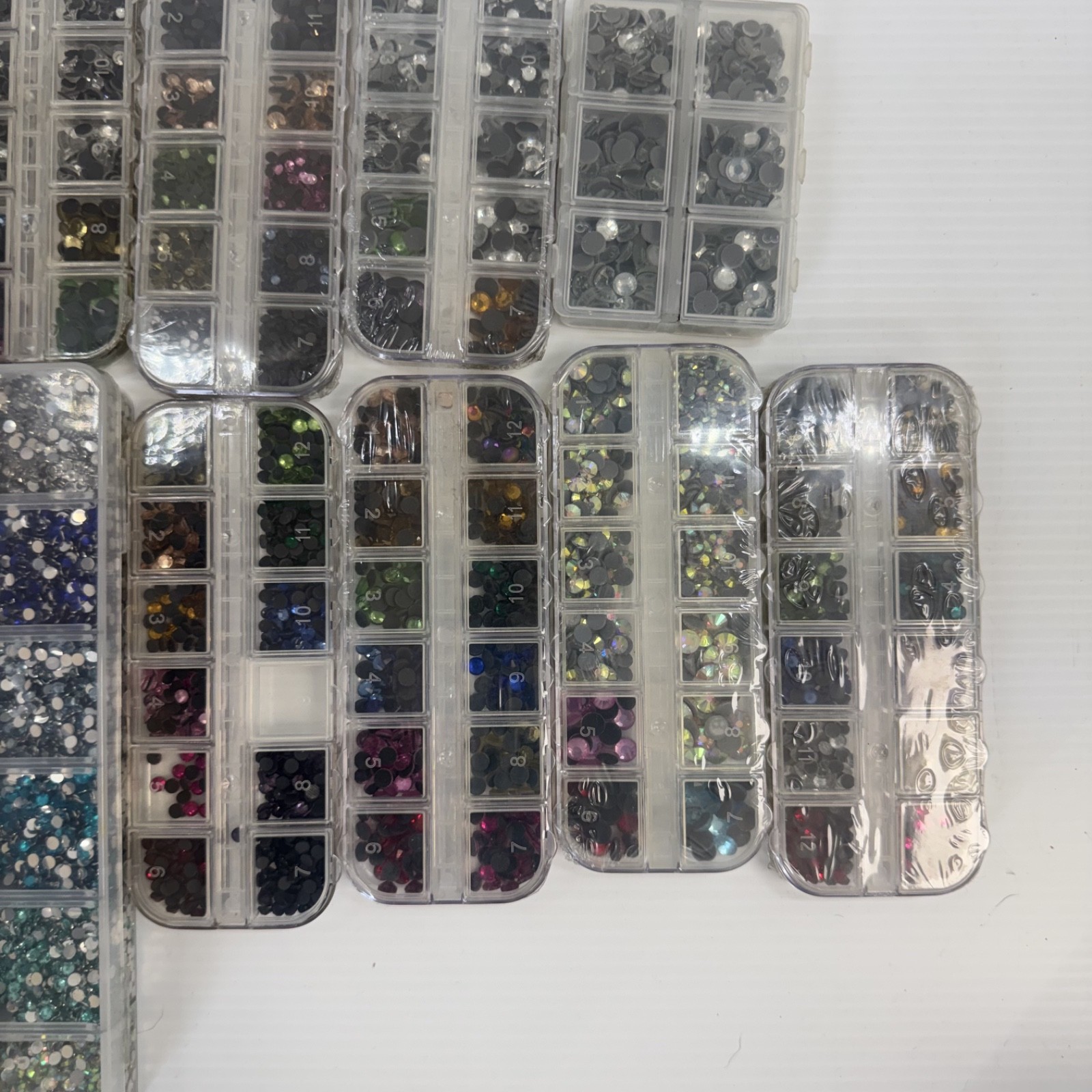 BULK TUBES OF Glitter lot of 12 Nail•Acrylic•Gel•Body Art•Face•Festival