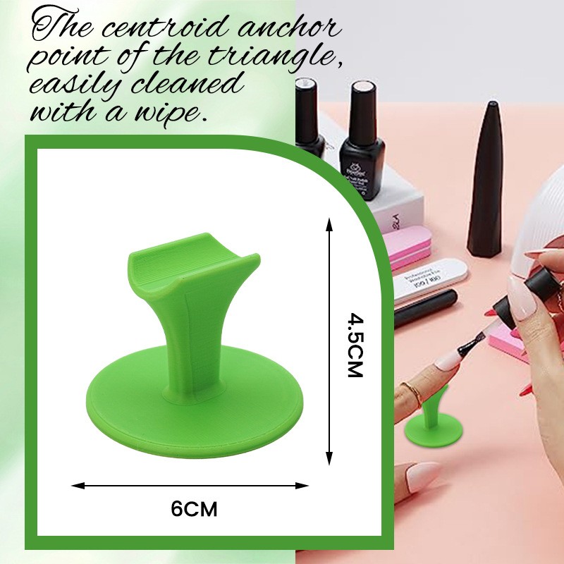 Practical Ergonomic Convenient Sturdy Compact Chic 2PCS Ergonomic Nail Art Stand