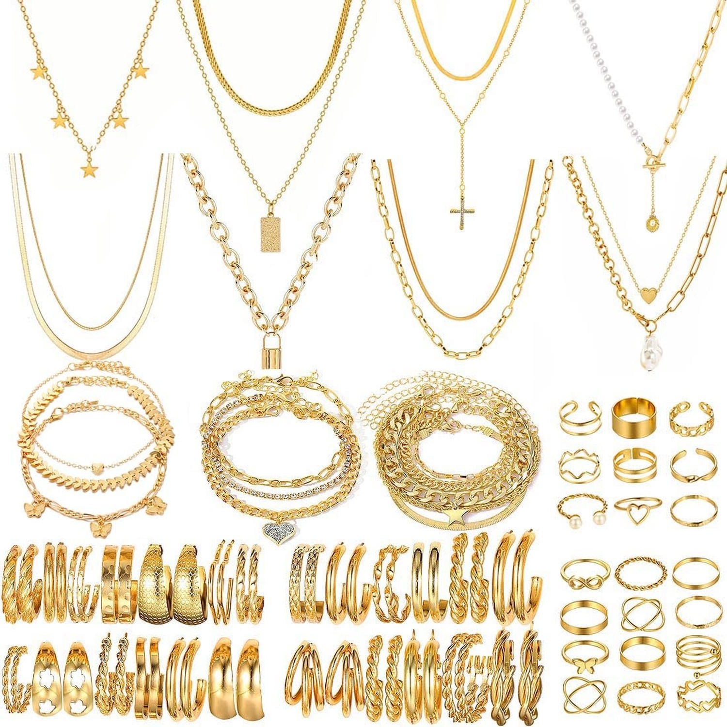 Stocking Stuffers Gold plate and Silver Plated Jewelry Sets Stocking Stuffers…