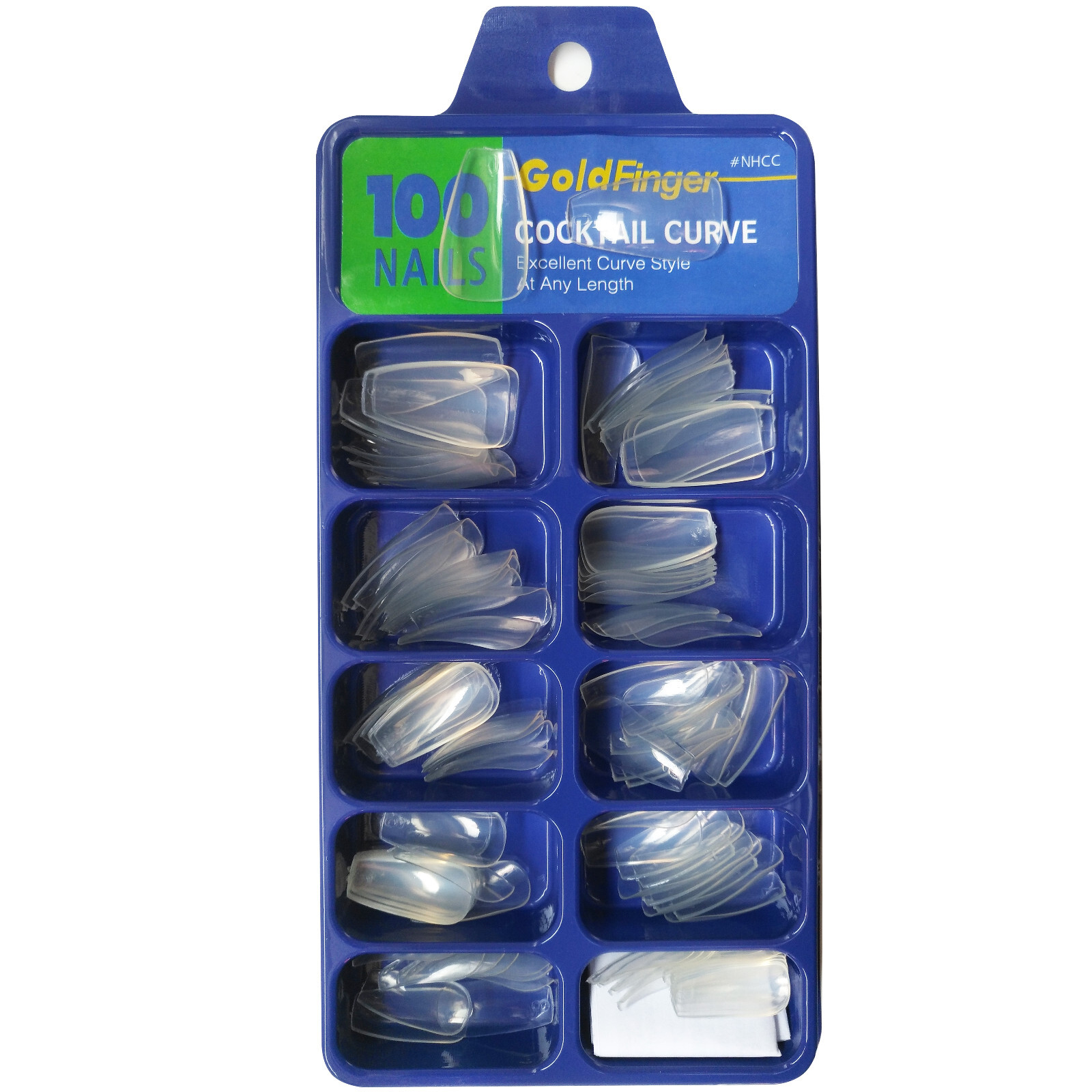 [DDP] Coffin Fake Nail Short Ballerina Press On False Nails Artificial Nail Tips