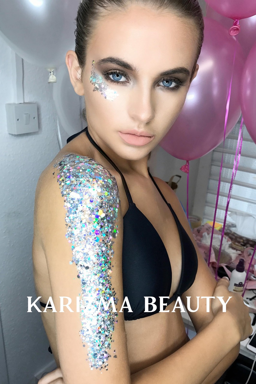 10g Holographic Silver Chunky Glitter, Face, Hair, Eye, Body, Rave, Festival