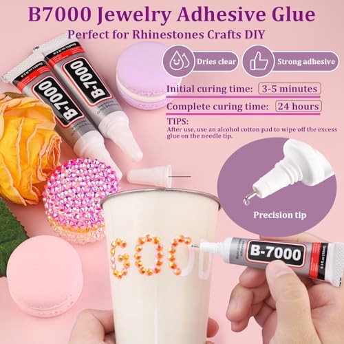 Flatback Rhinestones 25000Pcs Orange AB 2-6mm Mixed Resin Nail Art Gems