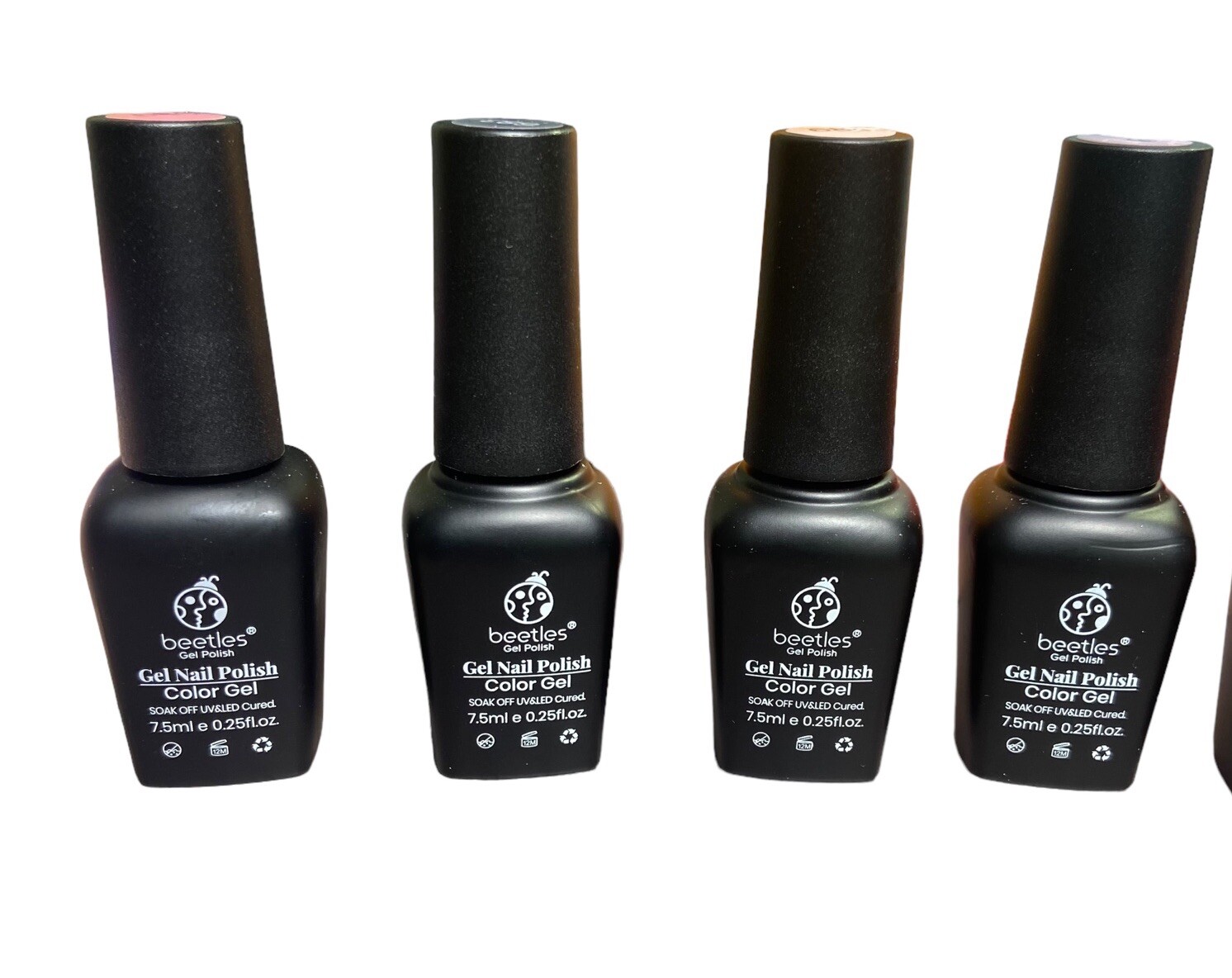 Beetles 7 Gel Nail Polish Cotton Candy 45ml e 1.5floz Big Bottle 15ml e 0.51floz