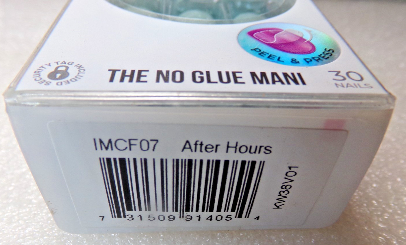 IMPRESS FX NAILS PRESS ON SHORT – Shimmering Aqua Green (After Hours)