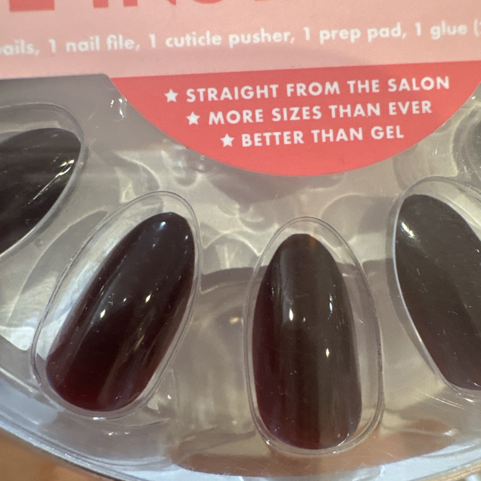 Lot Of 3 Olive & June Press On Nails medium Social Studies Blue Velvet Obsessed