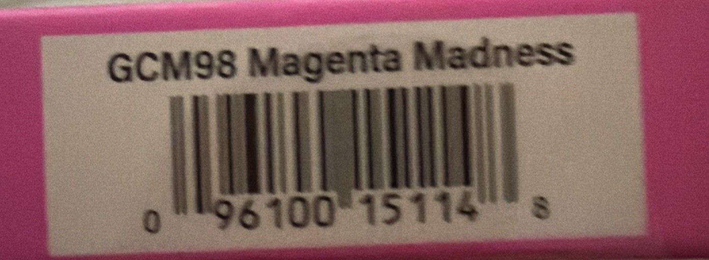NEW IN BOX DASHING DIVA GLOSS ULTRA SHINE GEL 27 GEL NAIL STRIPS MAGENTA MADNESS