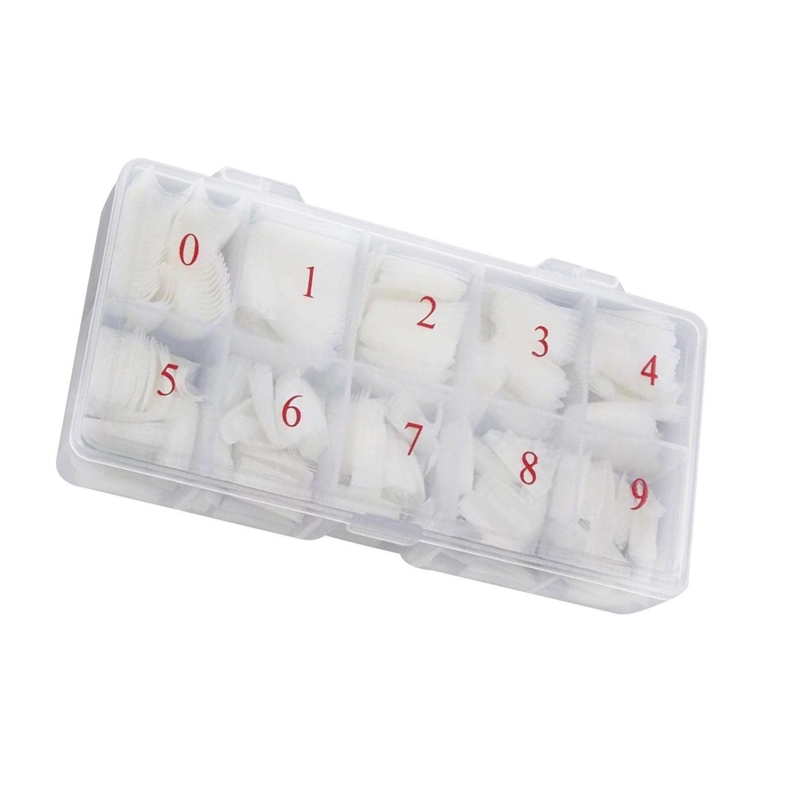 500pcs Fashion Manicure Full Cover Natural False Nails Fake Tips Tools With Box