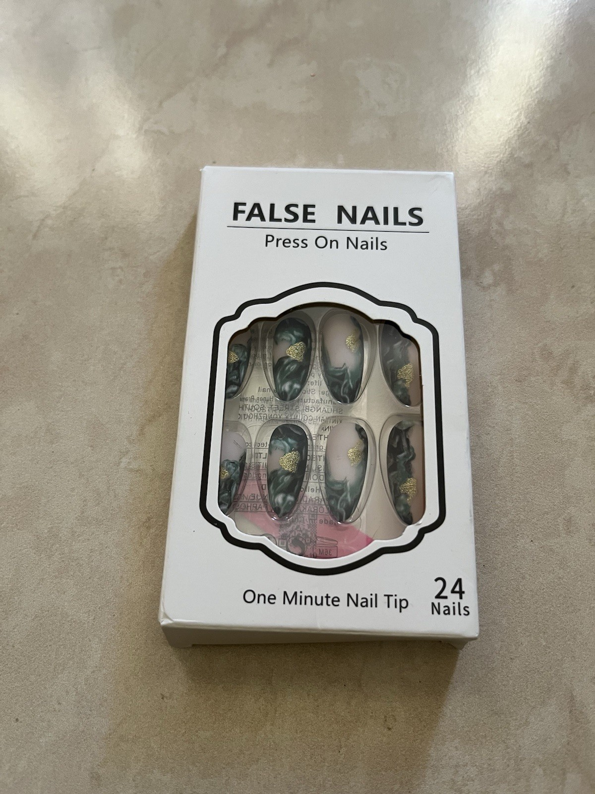 False Nails Press On Nails One Minute Nail Tip 24 Nails
