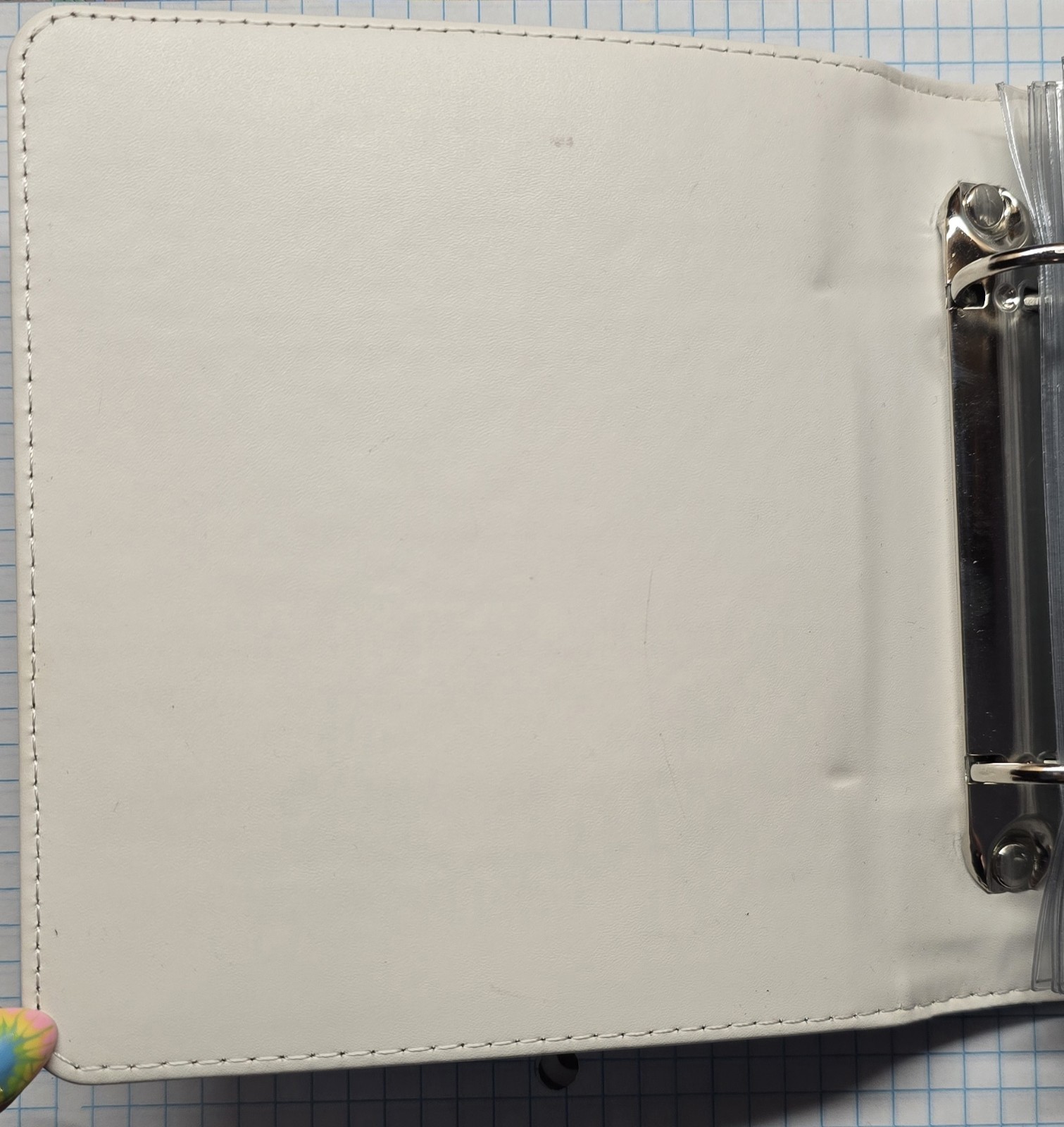 UBER CHIC UC Nail Stamp Plate Storage Organization Binder Blue Teal Holo Uberchi