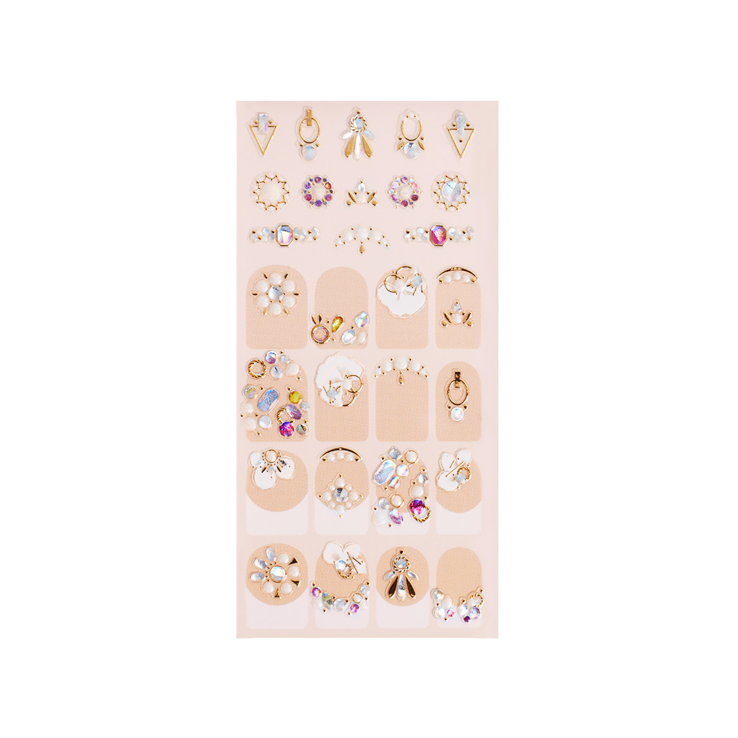 Color Street Mani Charms Nail Art Stickers ~ Pkg Never Opened, Various Designs