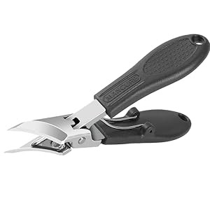 Toenail Clippers for Thick Toenails for Seniors, Angled Head Large Toe Nail