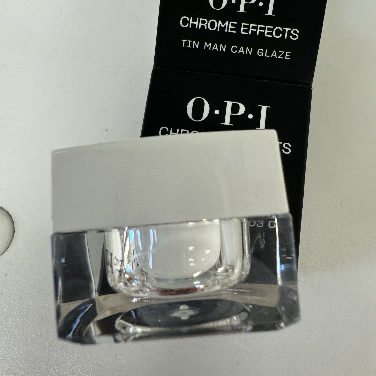 Opi Chrome Powder Special Effects Tin Man Can Glaze 0.03 oz CP009