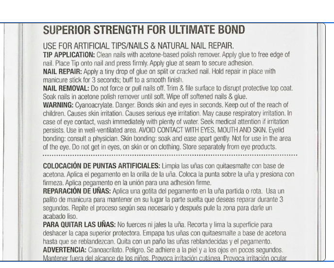 KISS PowerFlex Maximum Speed Nail Glue – 0.10oz
