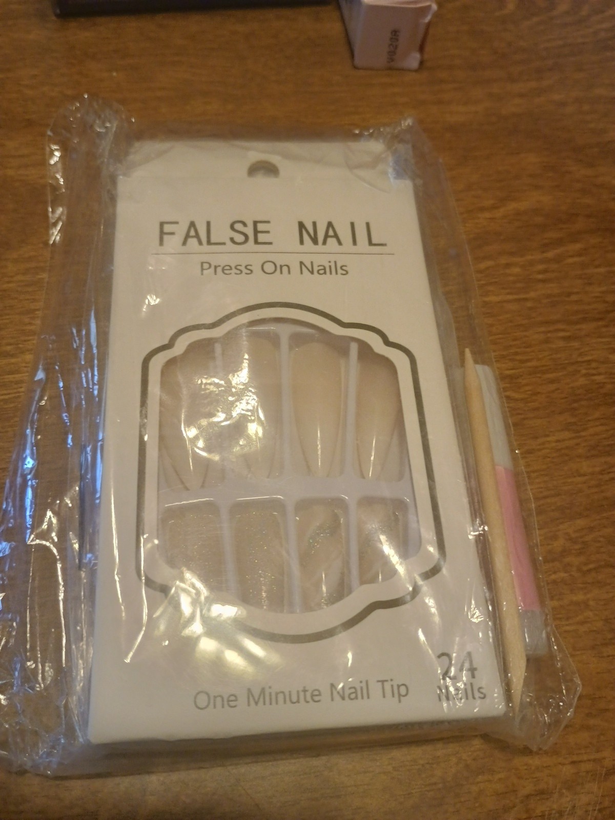 False Nail Professional 24-Pack Manicure Set One Minute Nail Tip