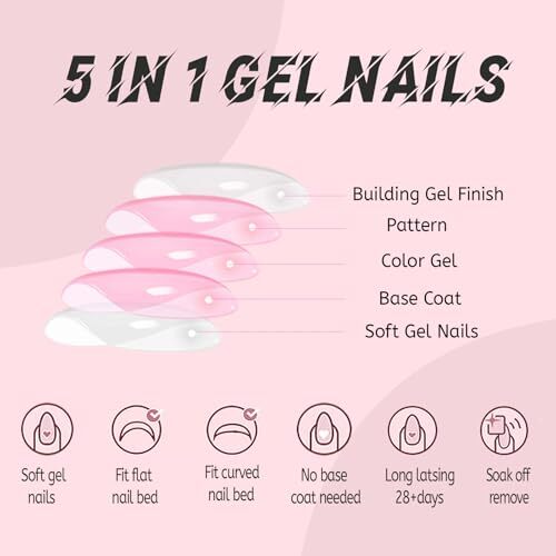 216Pcs Press on Toenails French Tips Toe Nails 1 Fl Oz (Pack of 216) Style-2