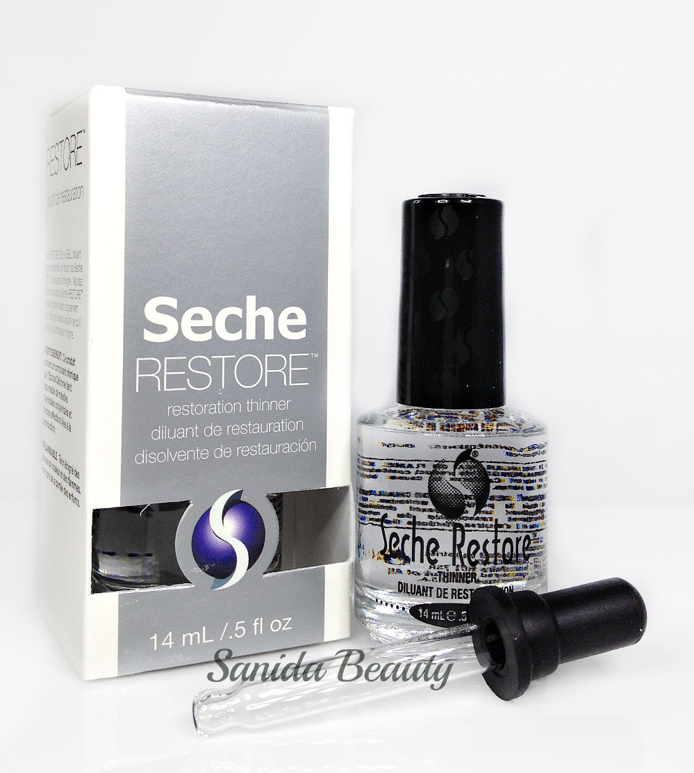 Seche RESTORE- Nail Lacquer Thinner 0.5oz/14ml+ Free Dropper