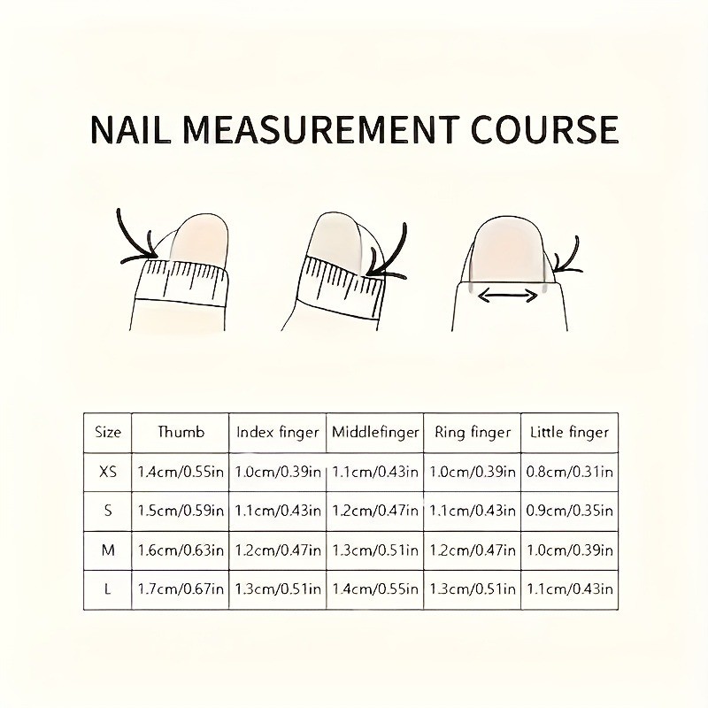 40 Pieces Wholesale Random 4 Pairs of Manual Fake Nail Set, Cute Nail Art