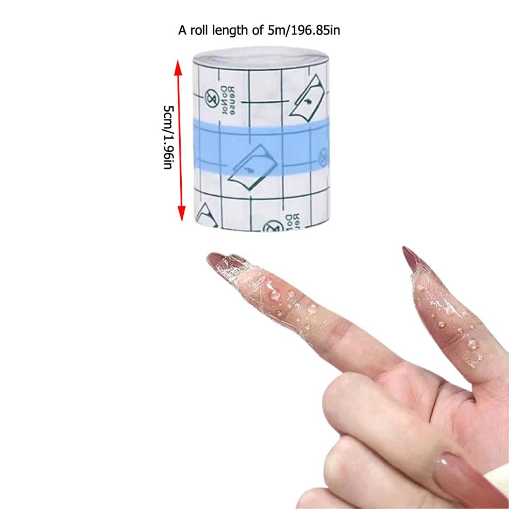 Finger Tape Cracked Hands Patches Fingertip Bandages Knuckle Bandages Transpa…