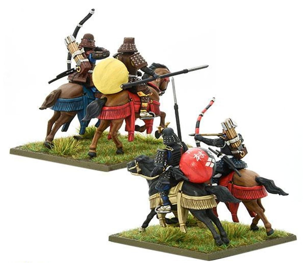Warlord Games Samurai Horsemen – 28mm Scale Plastic Onesize, multi-coloured