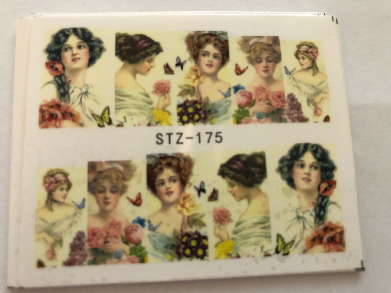 Full Wrap Water Transfers Nail Art Decals Pop Audrey Hepburn Sexy Marilyn NS11