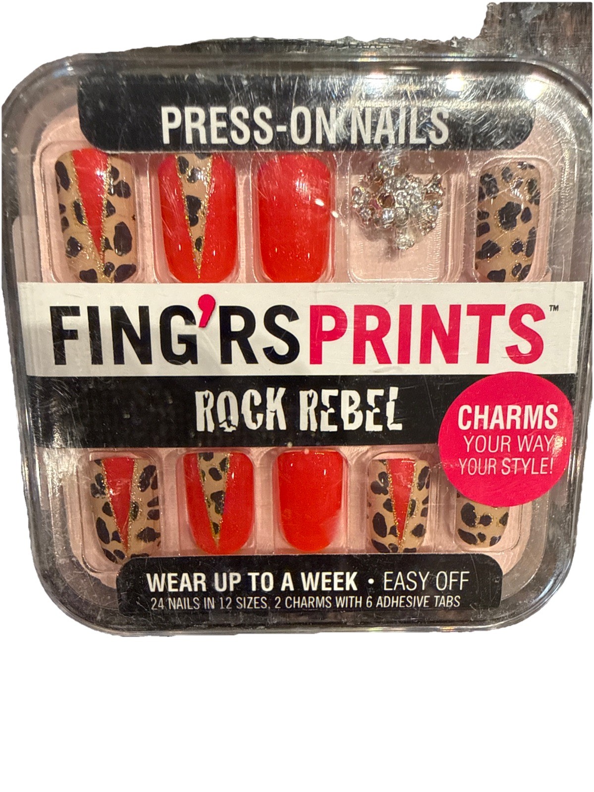fing’rs press on nails – Rock Rebel With Charms
