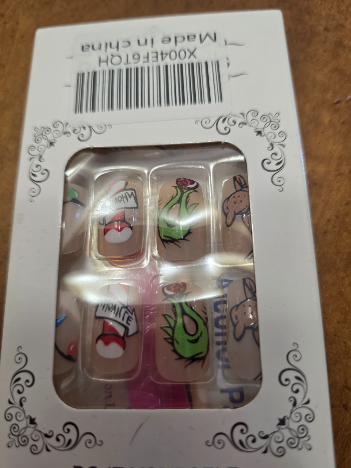 15 styles of Fake Nails that include Press-on stickers, Hello Kitty Nail Sticker